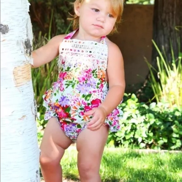 Floral romper - Picture 7 of 7